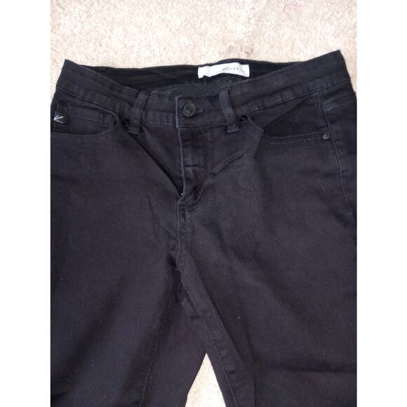 Women's Kancan Jeans Black size 7 Skinny - Picture 2 of 3
